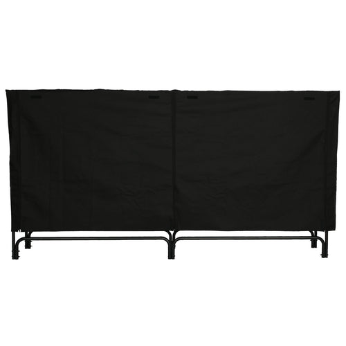 1.Go 8 Feet Firewood Log Rack Cover, All-Weather Heavy Duty Firewood Cover