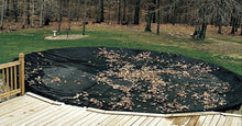 16 Ft Round Tight Mesh Cover Above Ground Pool Winter Screen Debris Trap Ultra Armor Maxx 3 Foot Overlap 8 Year Warranty