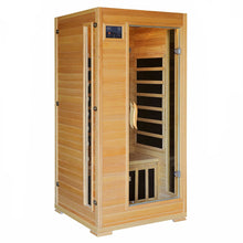 1-2 Person Hemlock Infrared Sauna w/ 4 Carbon Heaters