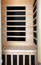 1-2 Person Hemlock Infrared Sauna w/ 4 Carbon Heaters