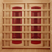 1-2 Person Hemlock Infrared Sauna w/ 3 Ceramic Heaters